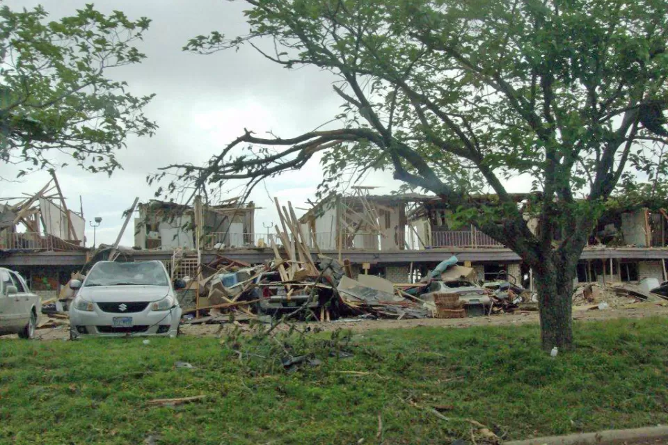 apartment building destroyed by explosion of west, texas fertilizer plant